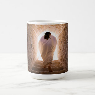 Caneca De Café Ressurreição do Cristo de Jesus