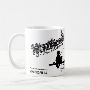 Caneca De Café Restaurante da comida de mar de Mathon, Waukegan,