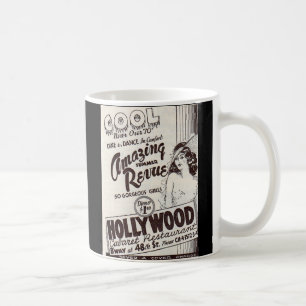 Caneca De Café Restaurante Hollywood Cabaret 1930
