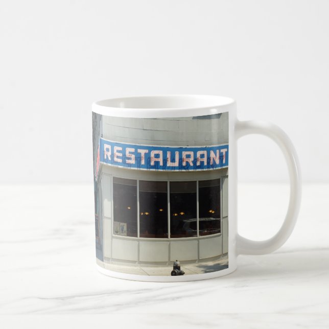 Caneca De Café Restaurante NYC, Manhattan (Direita)