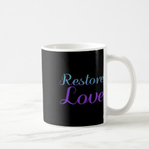 Caneca De Café Restaurar Amor Prevenção Suicídio Depressão Awaren