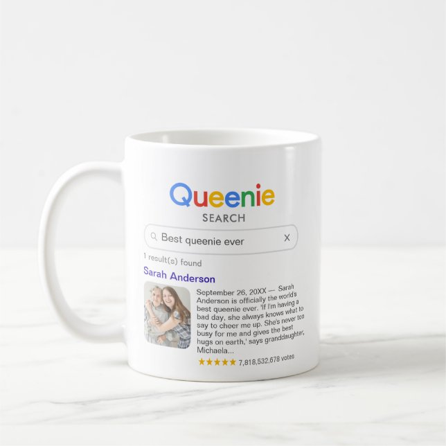 Caneca De Café Resultado de busca engraçado da melhor Queenie de  (Esquerda)