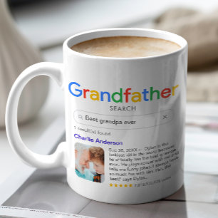 Caneca De Café Resultados engraçados da busca pelo Melhor Avô de 