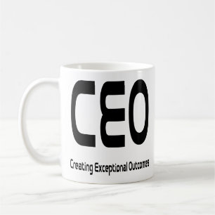 Caneca De Café Resultados excepcionais da criação do CEO