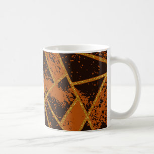 Caneca De Café Resumo #944 Marrom