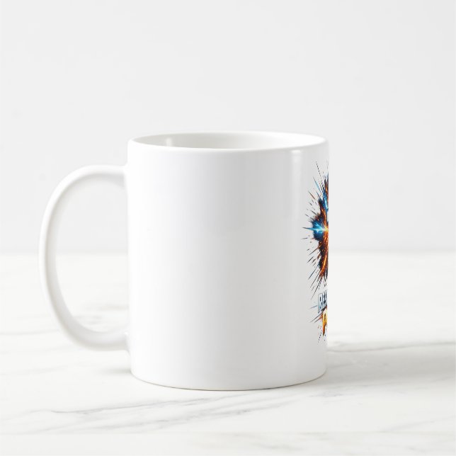 Caneca De Café Resurrection Power Christian Cross Mugs (Esquerda)