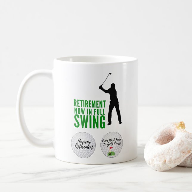 Caneca De Café Retirada agora em cheio (Com Donut)