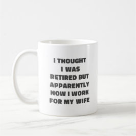 Caneca De Café Retirada Engraçada Retiree Humor Marido Esposa