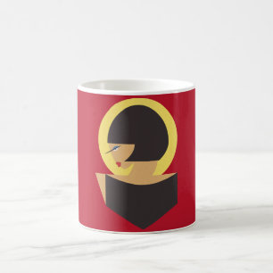 Caneca De Café retrato Bauhaus