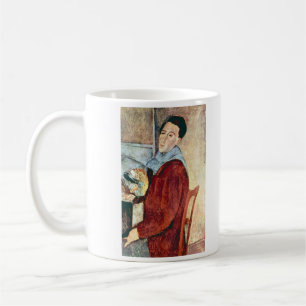 Caneca De Café Retrato de auto por Amedeo Modigliani