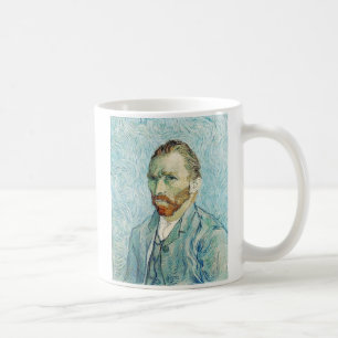 Caneca De Café Retrato de auto por Vincent van Gogh