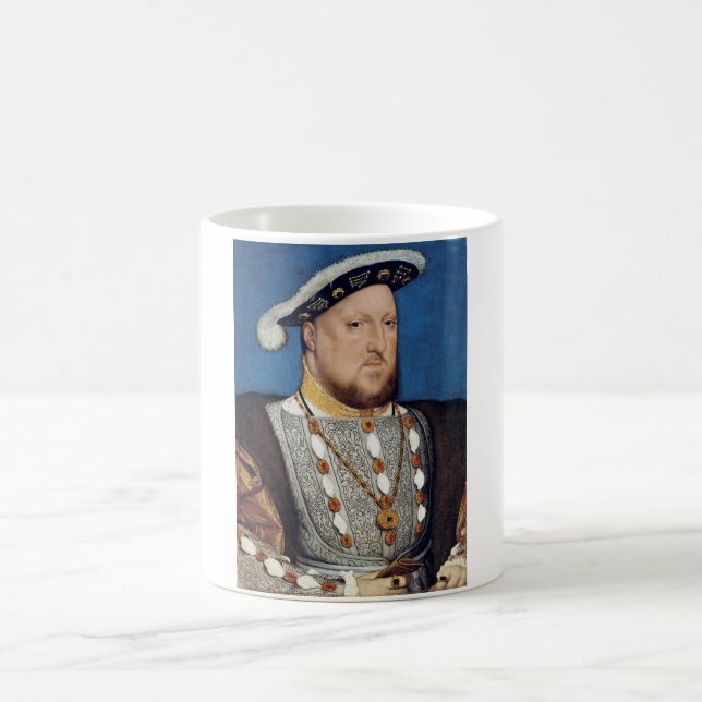 Caneca De Café Retrato de Henrique VIII de Inglaterra, Holbein (Centro)