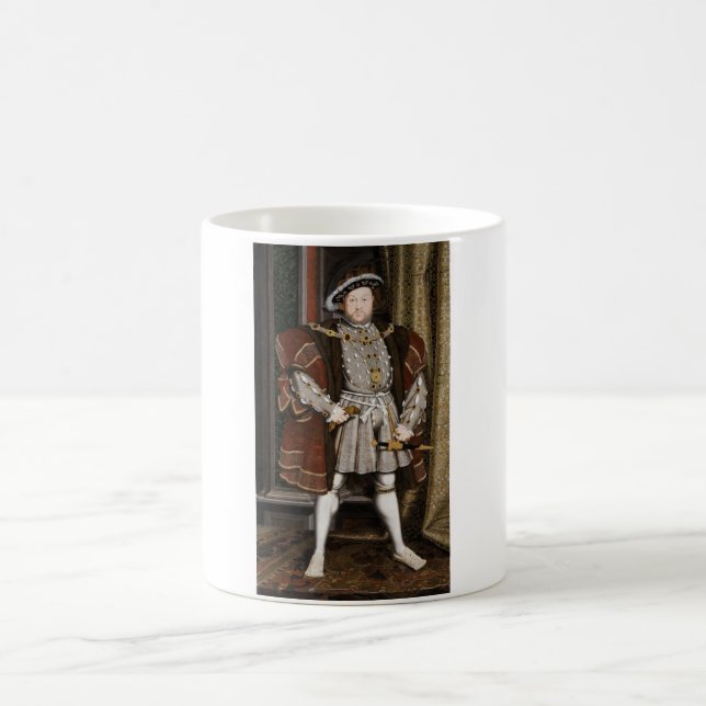 Caneca De Café Retrato de Henrique VIII (Hans Holbein, o Jovem) (Centro)