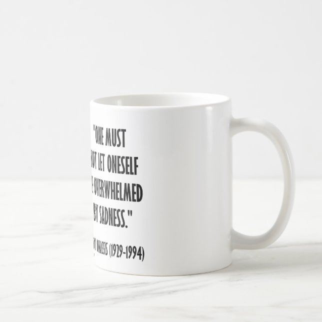 Caneca De Café Retrato de Jackie Kennedy Oneself não deixado (Direita)