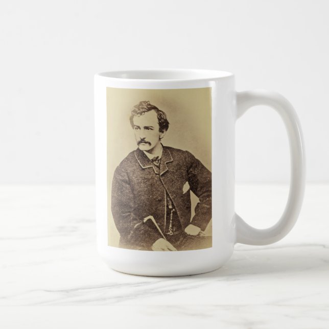 Caneca De Café Retrato de John Wilkes Booth | 1861-65 (Direita)