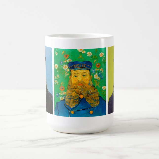 Caneca De Café Retrato de Joseph Roulin | Vincent van Gogh (Centro)