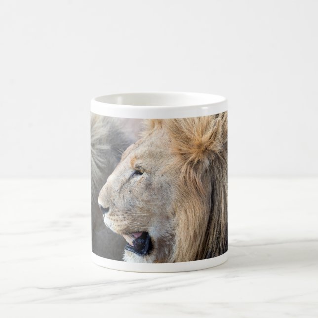 Caneca De Café Retrato de Leão (Centro)