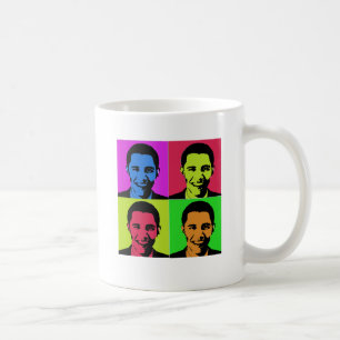 Caneca De Café Retrato de Obama