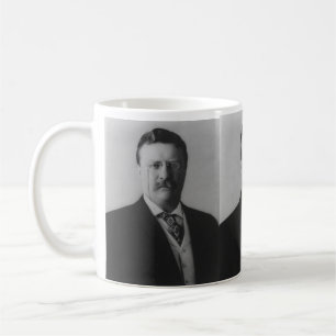 Caneca De Café Retrato de Theodore Roosevelt