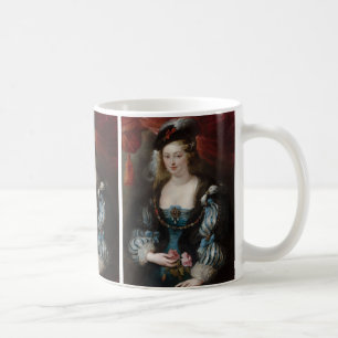 Caneca De Café Retrato de uma jovem mulher por Peter Paul Rubens