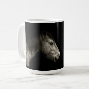 Caneca De Café Retrato do cavalo