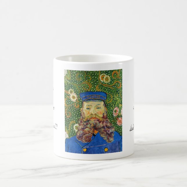 Caneca De Café Retrato do vinc de Joseph Rouli Van Gogh do (Centro)