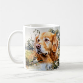 Caneca De Café Retriever de ouro