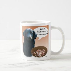 Caneca De Café Retriever De Revestimento Simples Turquia; Cão De