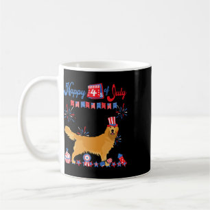 Caneca De Café Retriever Dourado 4 De Julho Retriever Independênc