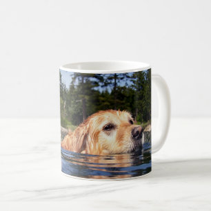 Caneca De Café Retriever Ouro