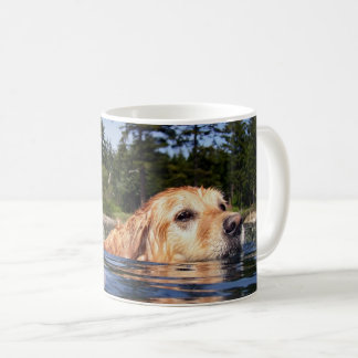 Caneca De Café Retriever Ouro