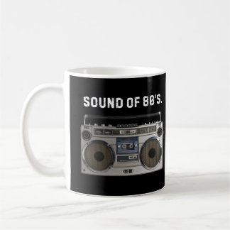 Caneca De Café Retro 80s Music Mug