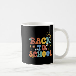 Caneca De Café Retro Bem-Vindo De Volta À Apreciação De Professor