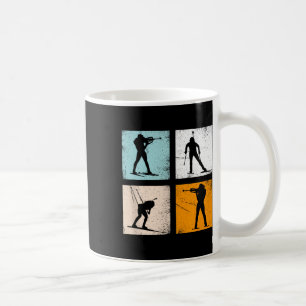 Caneca De Café Retro Biathlon Wintersport Ventiladores Homens Mul