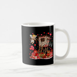 Caneca De Café Retro Caça Pato Camo Bebê Cupido Dia dos Namorados