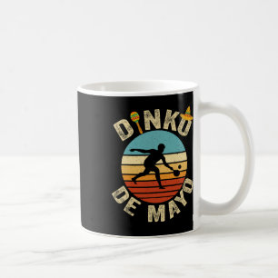 Caneca De Café Retro Cinco De Mayo Picklell Player Dinko