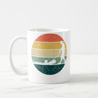 Caneca De Café Retro Cortar Relva Cortar Relva Cortador Jardim Lo