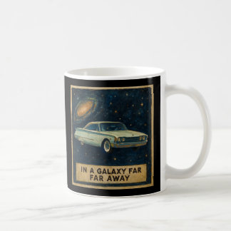 Caneca De Café Retro Cruiser in Deep Space 