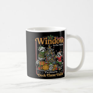 Caneca De Café Retro Das Janelas às Paredes Ratoon Engraçado