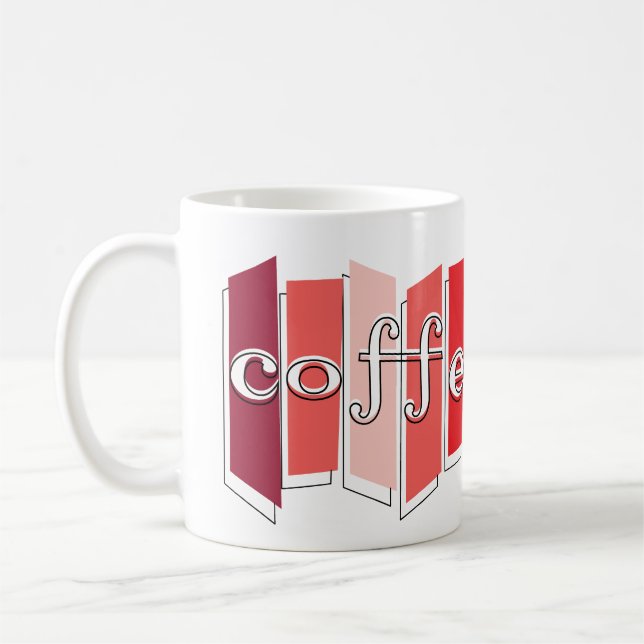 Caneca de café retro de Coffeetime do estilo (Esquerda)