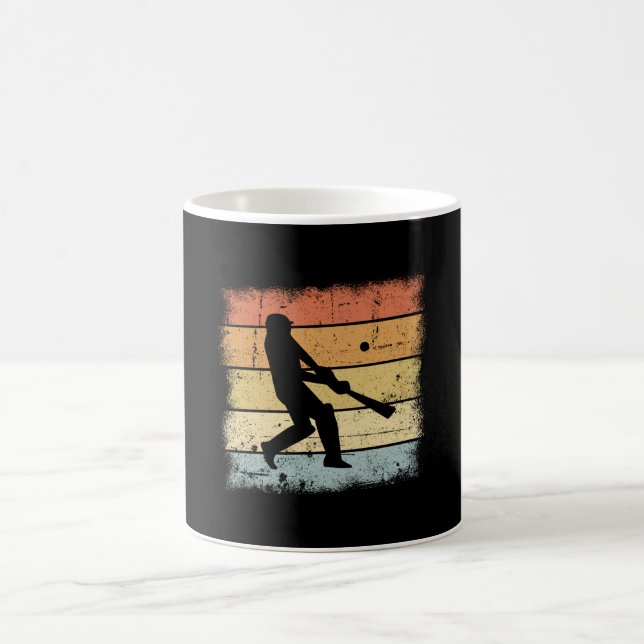 Caneca De Café Retro de críquete (Centro)