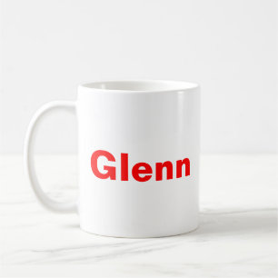 Caneca De Café Retro de Las Vegas com Glenn
