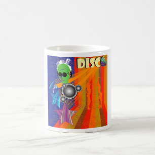 Caneca De Café Retro Disco Party 70s - Arte Funk
