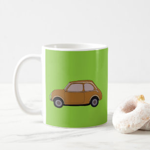 Caneca De Café Retro do carro vintage