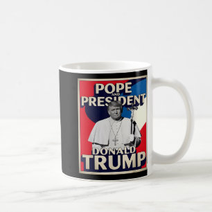 Caneca De Café Retro Donald Trump Presidente E Vat Católico