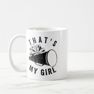 Caneca De Café Retro Essa É Minha Garota Torcedora Mãe Liderança 