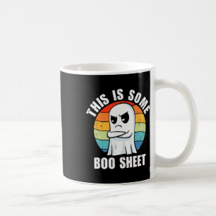 Caneca De Café Retro, Este É Um Pouco De Ghost Ghost Halloween De