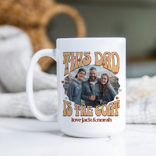 Caneca de Café Retro Este Pai é o Bode 15oz