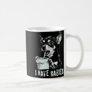Caneca De Café Retrô Eu Tenho Raiva Chihuahua Frases Engraçadas d