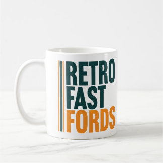 Caneca De Café Retro Fast Fords Classic Mug